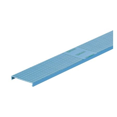 Panduit Flushed Duct Cover, PVC, 1.5" x 1' (6-Pack), Intrinsic Blue C1.5IB6